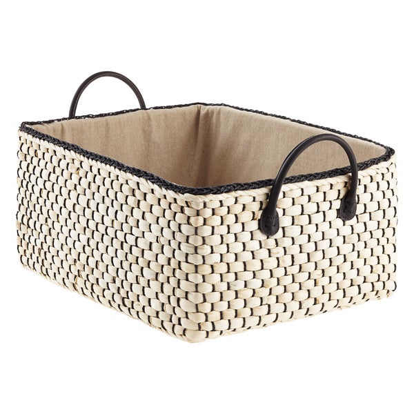 Loft Woven Storage Bins with Handles The Container Store