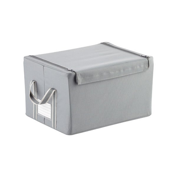 Grey Fabric Storage Boxes by reisenthel The Container Store