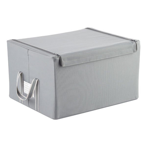 Grey Fabric Storage Boxes by reisenthel The Container Store