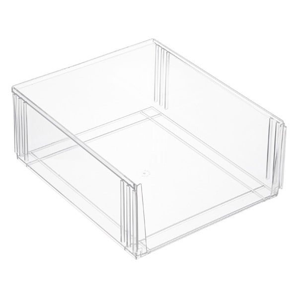 clear sweater bins