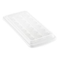 21-Cube Ice Tray with Lid White