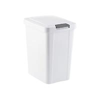 Sterilite 7.5 gal. Touch Top Waste Can White