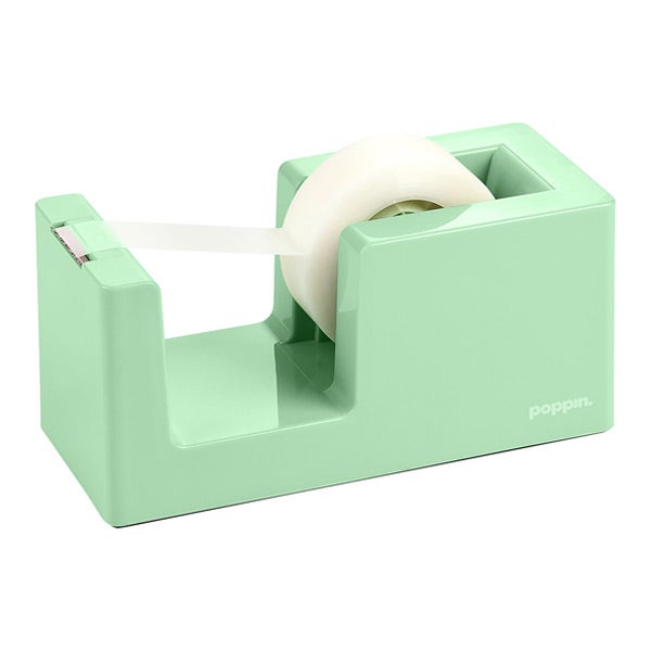 Mint Poppin Tape Dispenser & Stapler The Container Store