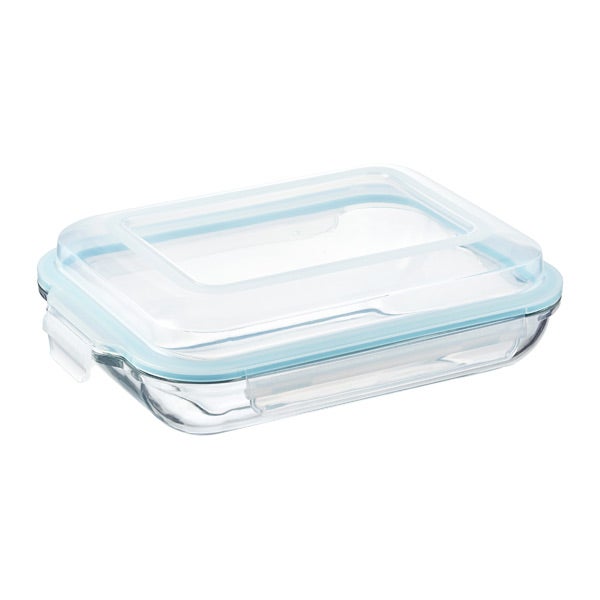 Glasslock Plus Rectangular Food Storage with Lids The Container Store