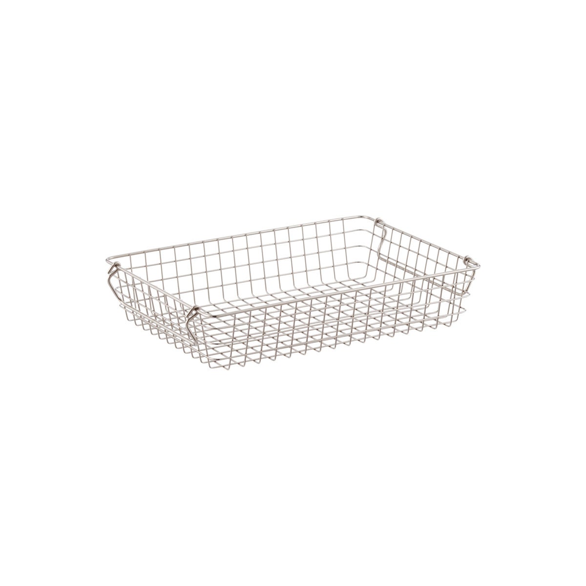 Stackable Wire Storage Baskets with Handles The Container Store