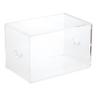 The Container Store Luxe Acrylic Acrylic Football Display Cube Clear