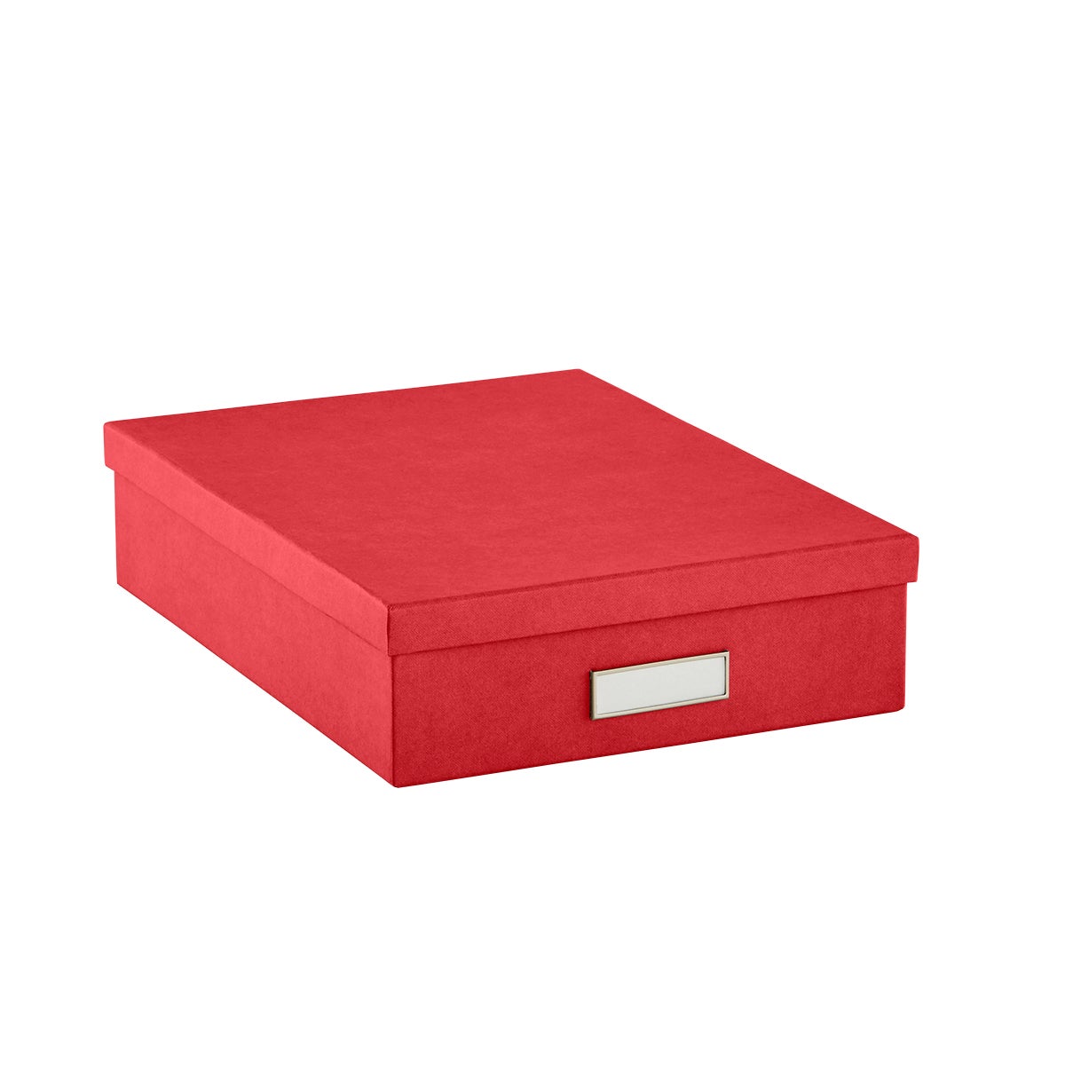 Bigso Cherry Red Stockholm Office Storage Boxes The Container Store
