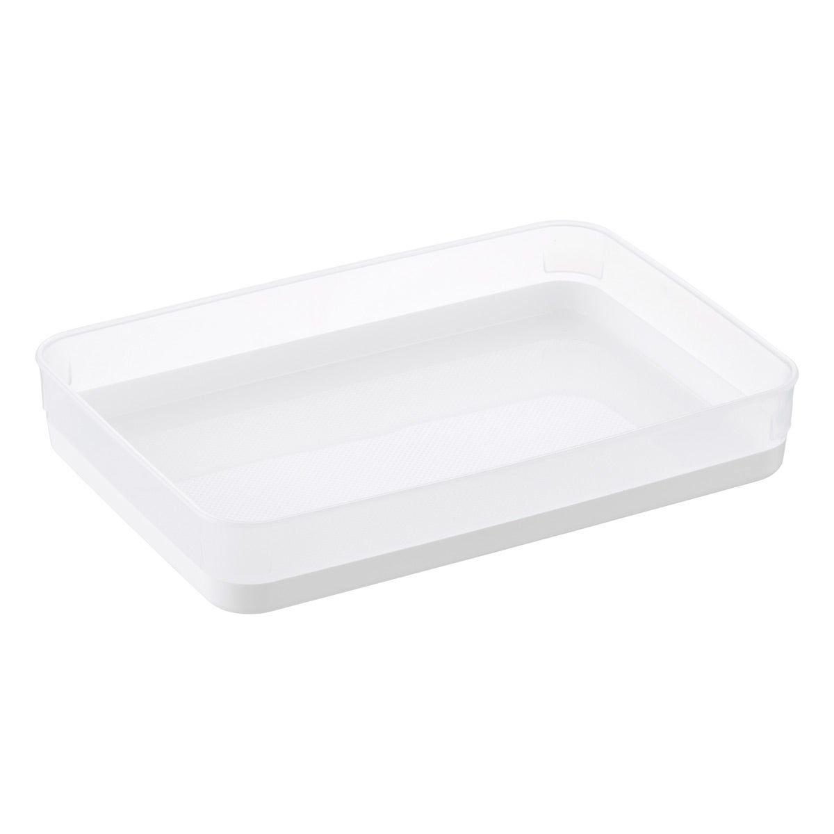 Clear & White Drawer Organizer Trays The Container Store