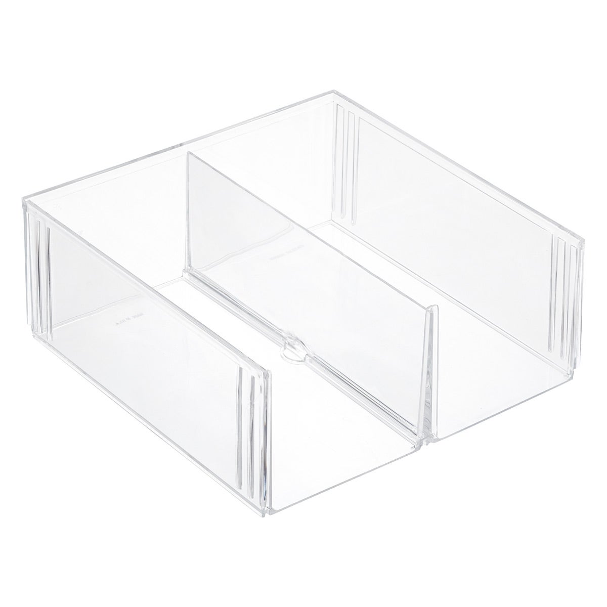 clear sweater bins
