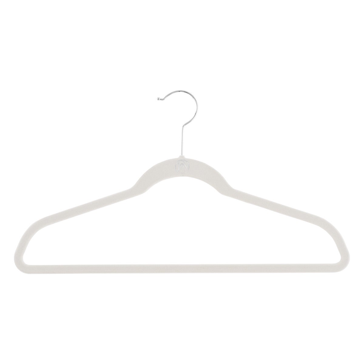 Joy Mangano Ivory Huggable Hangers The Container Store