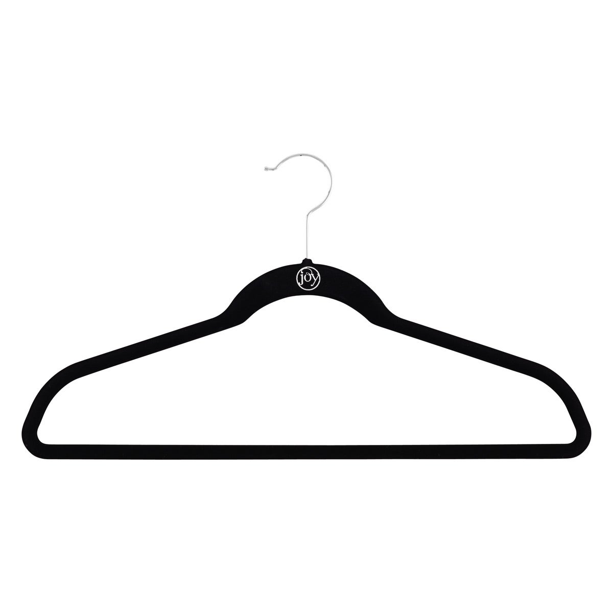 Huggable Hangers Joy Mangano Black Huggable Hangers The Container Store