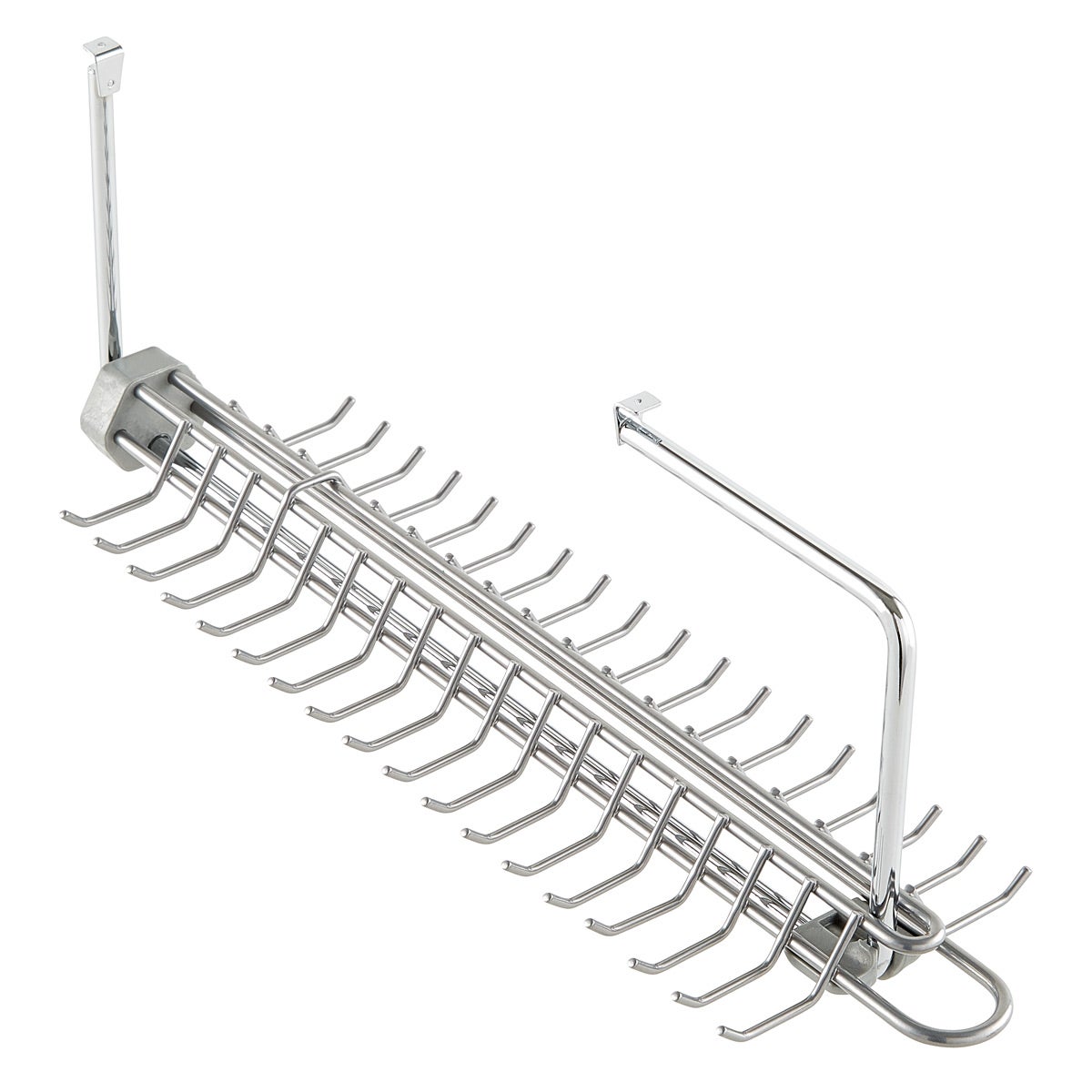 Tie Rack elfa Gliding Tie & Belt Rack The Container Store