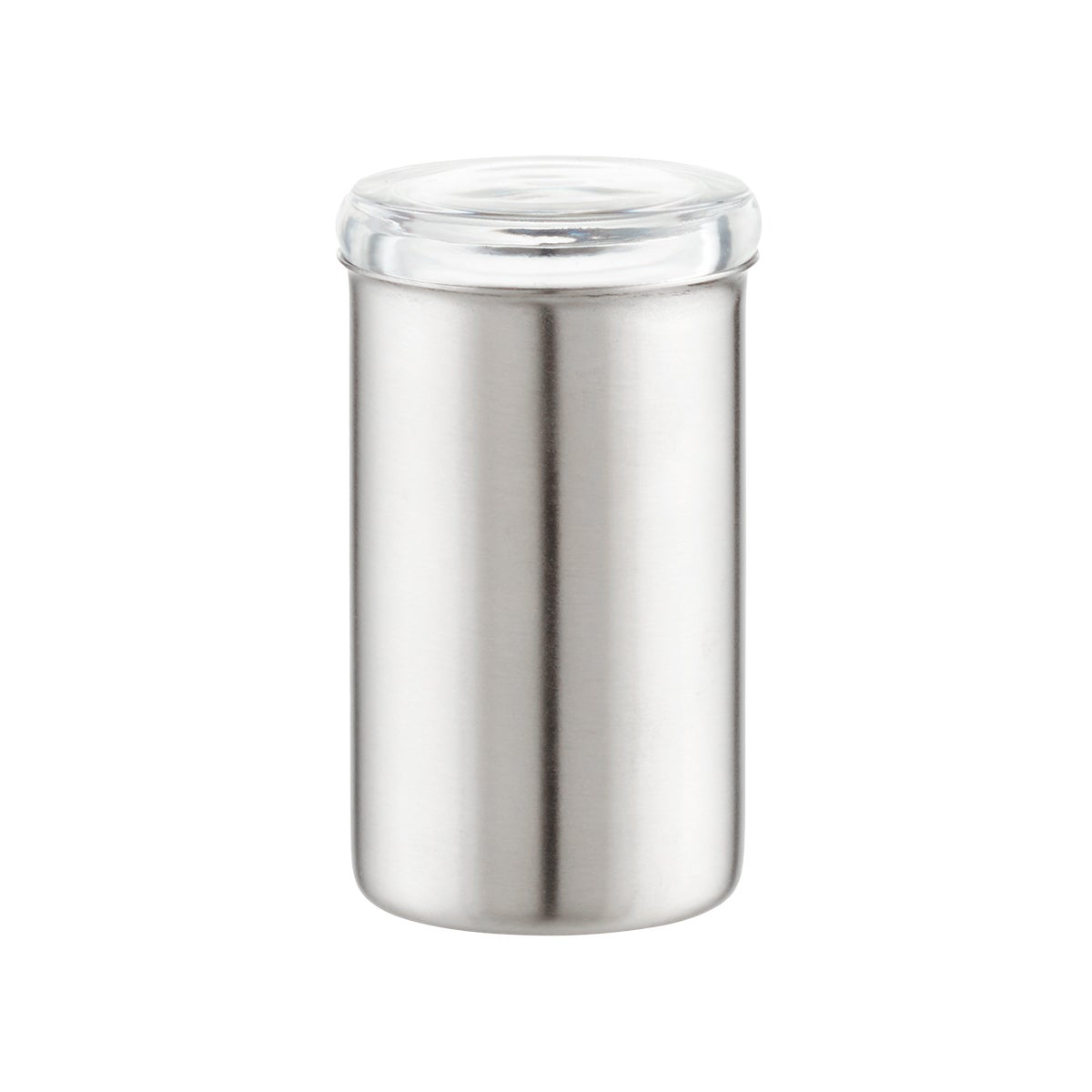 4.33 oz. Stainless Steel Spice Jar with Acrylic Lid The Container Store
