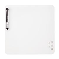 ThreeByThree Seattle Square Magnetic Dry Erase Board White