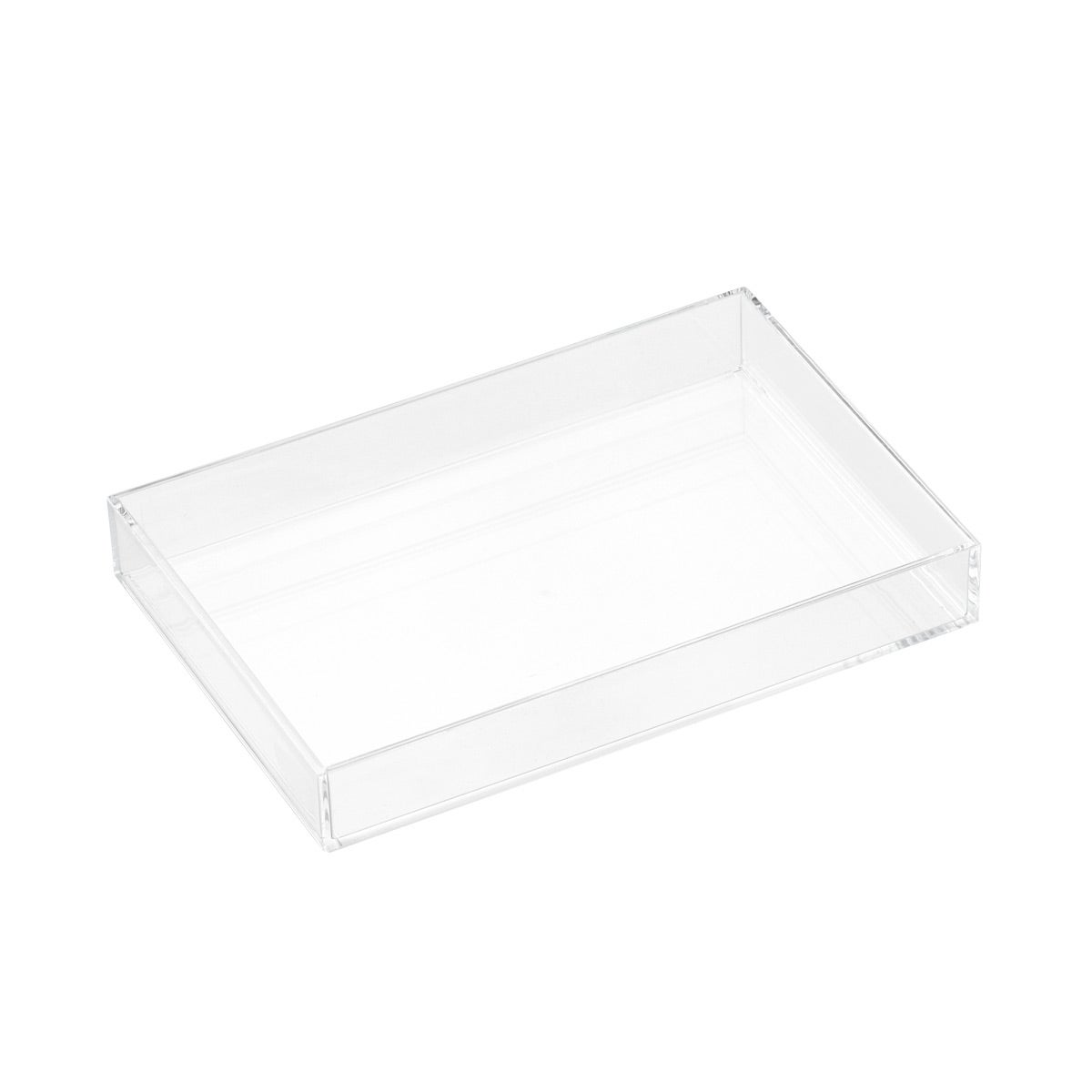 Clear Acrylic Small Stackable Trays The Container Store