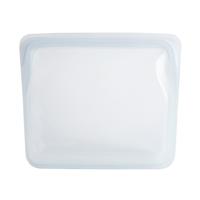 stasher Silicone Reusable Stand-Up Clear