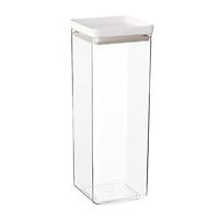 The Container Store Large 2.6 qt.  Modular Canister White