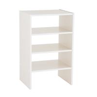 The Container Store 4-Shelf Shoe Stacker White