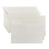 Legal-Size Interior/Hanging  File Folders White Pkg/12