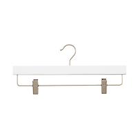 The Container Store Wooden Pant/Skirt Hanger White