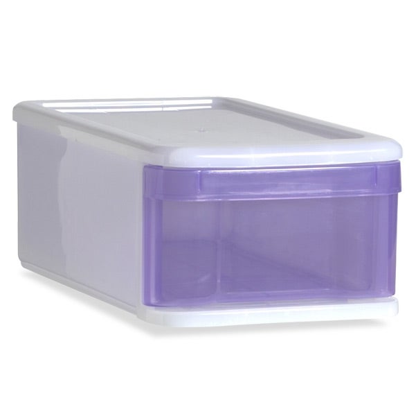 Small Tint Stacking Drawer Purple