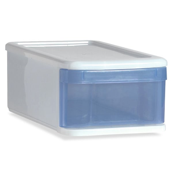 Small Tint Stacking Drawer Blue