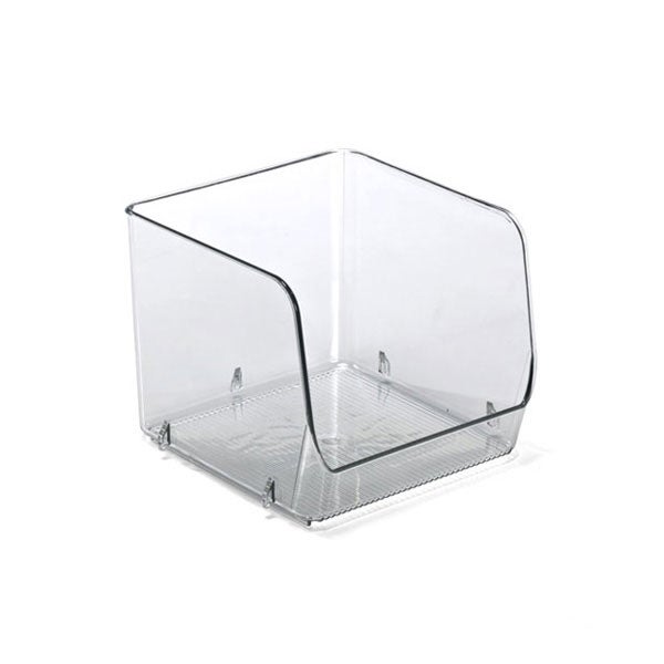 linus open bins stackable cart