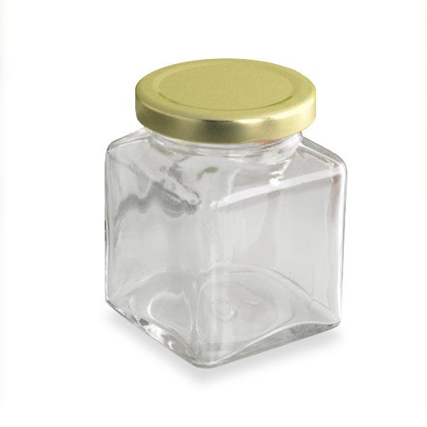 Commercial Square Glass Jar