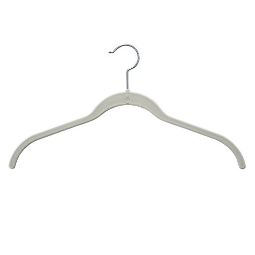 Huggable Shirt Hangers&reg; Ivory Pkg/10