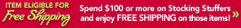 free shipping available!