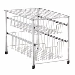 Wire Pull-Out Cabinet Organizers