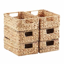 Water Hyacinth Storage Bins with Handles