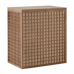 Marie Kondo Shoji 2-Section Bamboo Hamper