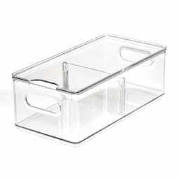 The Home Edit Large Divided Fridge Bin