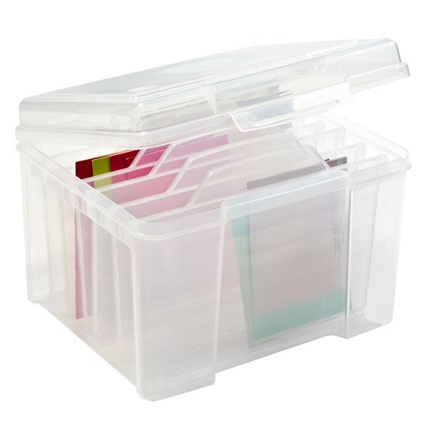 Greeting Card Organizer Storage Box Trunk 