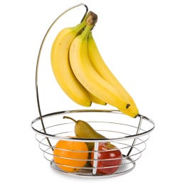 interdesign chrome banana holder