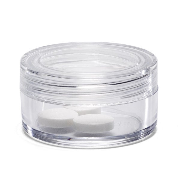 Transparent Pill Box, Portable Mini Medicine Container, Moisture