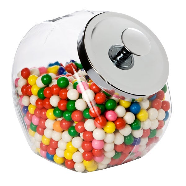 Anchor Hocking 1-Gallon Penny Candy Jar with Chrome Lid