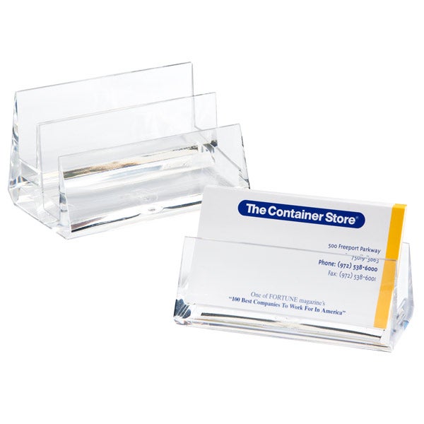 Acrylic Business Card Holders The Container Store