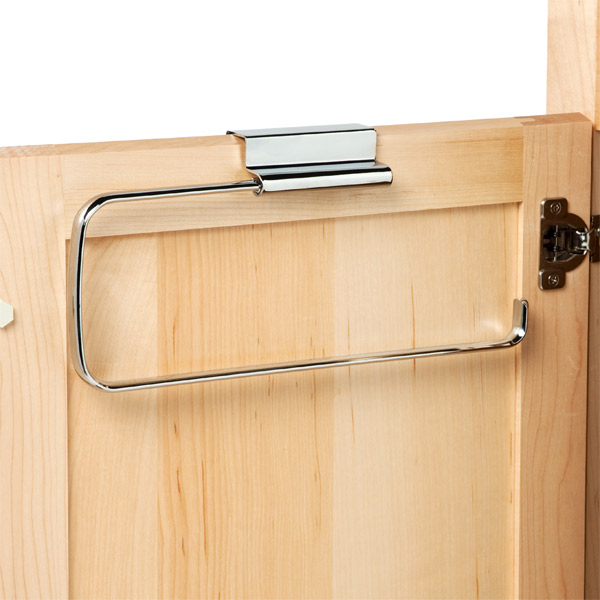 Paper Towel Holder Under Cabinet Clip Rack Hook Kitchen Organization Storage 