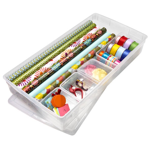 Cylindrical Gift Wrap Organizer