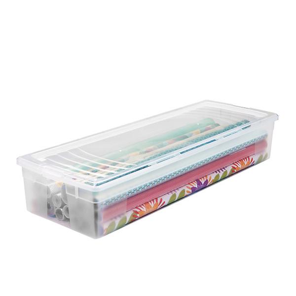 Wrapping Paper Organizer - Holds 20 Rolls of 30-Inch Christmas or