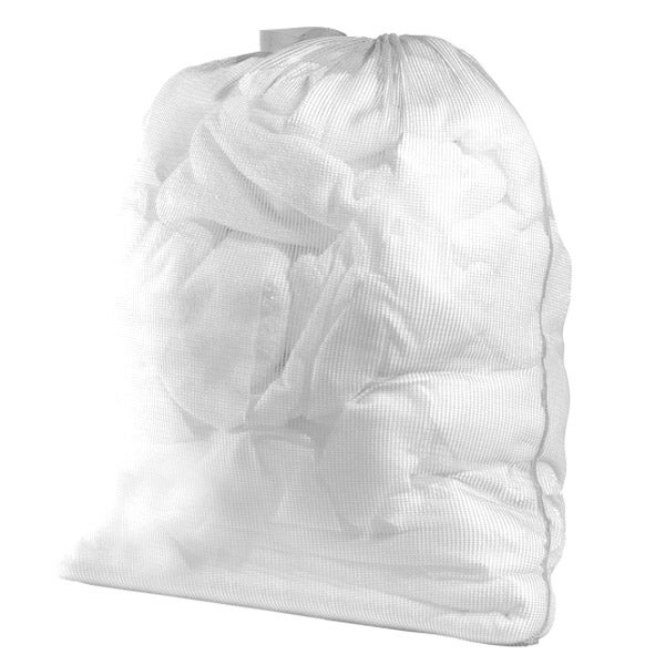 Mesh Laundry Bag The Container Mesh Laundry Bag White