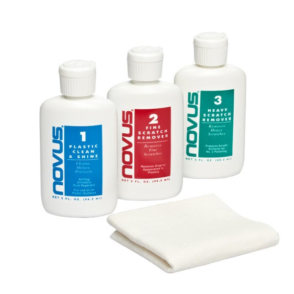 Aquatech Novus Cleaning and Scratch Remover Kit for Lens Ports