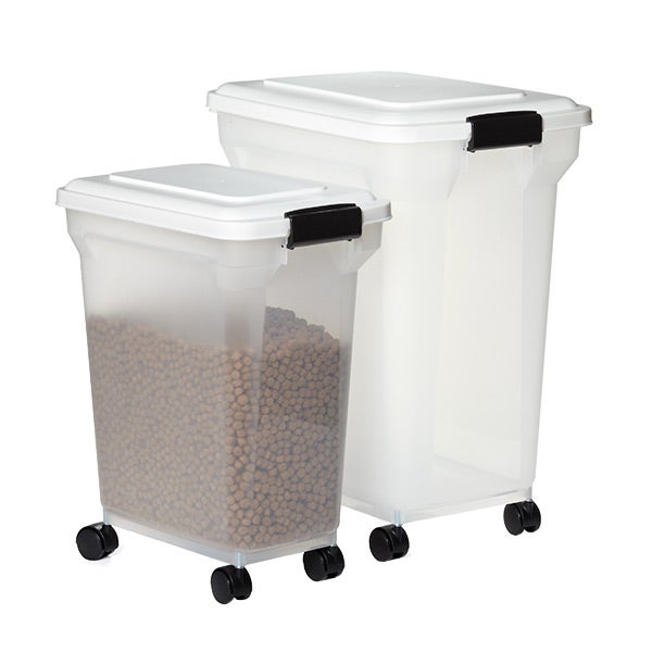 Airtight Food Storage Containers with White Lids Baking Supplies