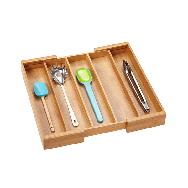 bamboo kitchen drawer starter kit the container store bamboo kitchen drawer starter kit the container store
