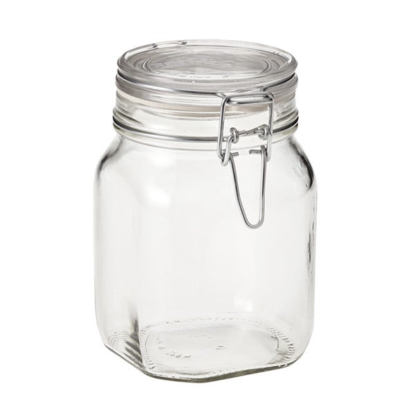 glass storage jars tesco