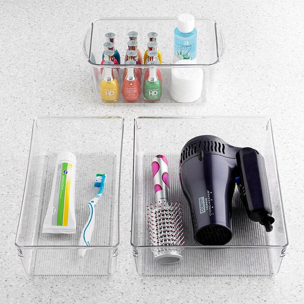 iDesign Linus Storage Bins The Container Store