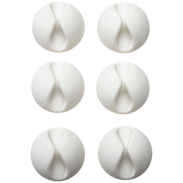 White adhesive cable clips discount
