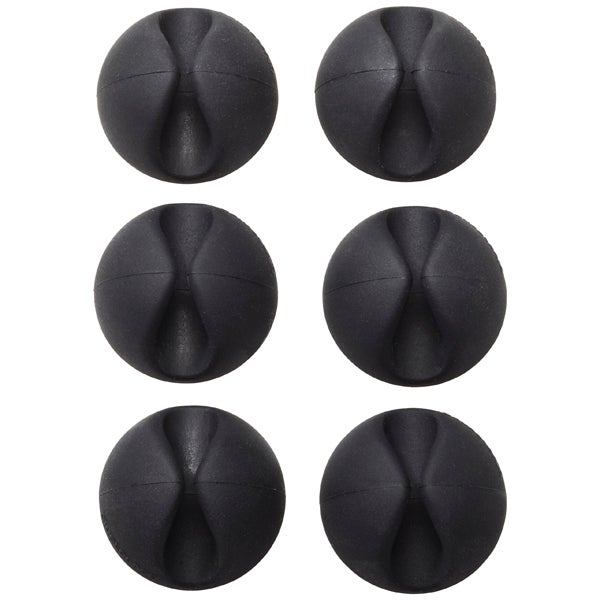 4 x Cable Clips Adhesive Cord Management Organizer Wire Holders Clamp Pip 